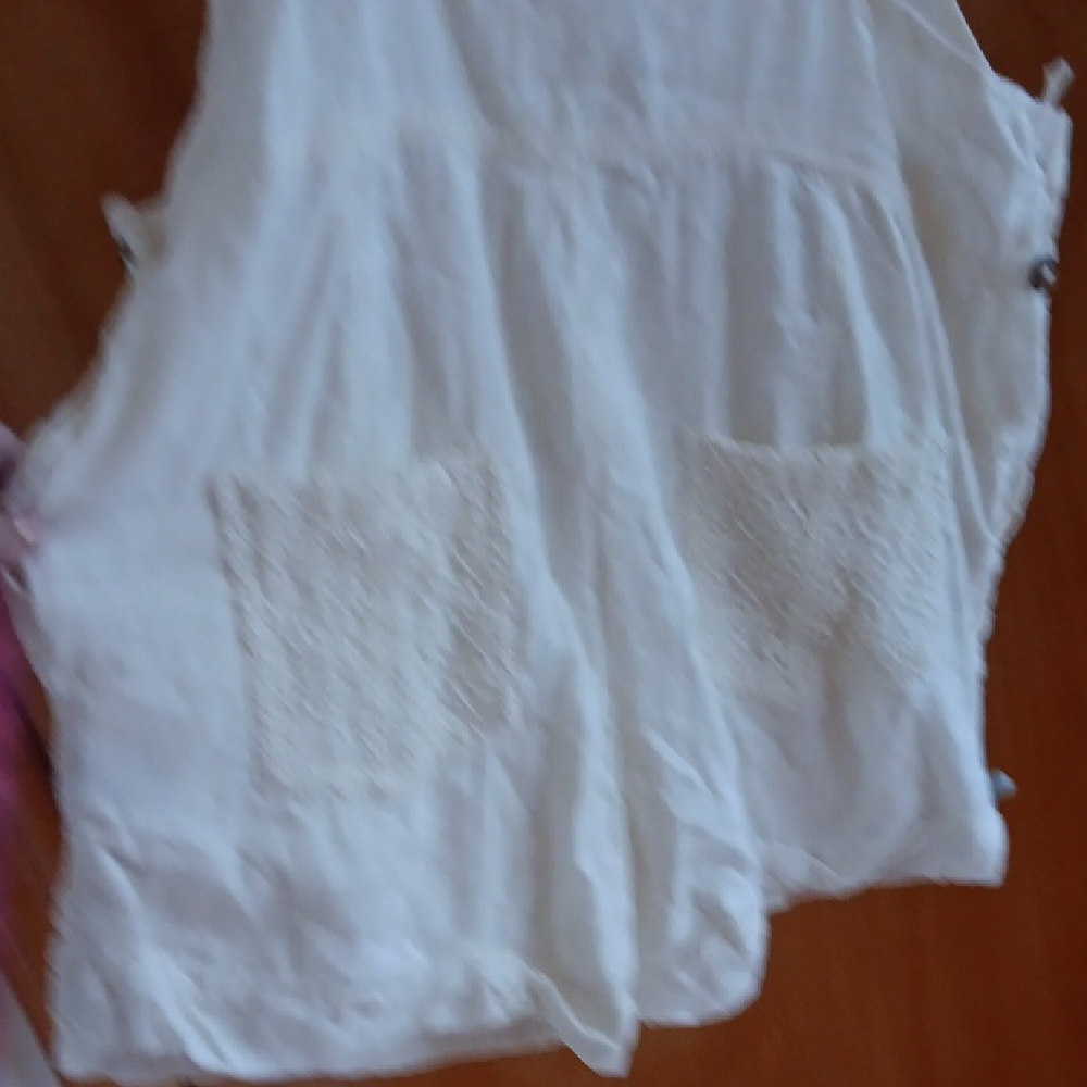 Free People Ivory Lace Overalls - Picture 6 of 7